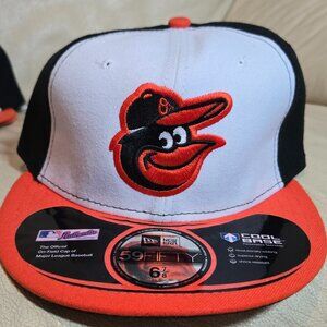 New Era Baltimore Orioles Road Authentic On-Field 59FIFTY Fitted Hat All Sizes